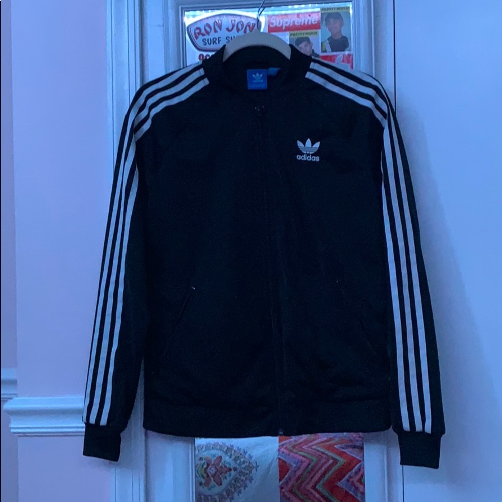 Women’s Medium Adidas Black Track Suit Jacket